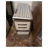 HEWLETT-PACKARD TOWER WITH DVD AND CD RIDER WITH