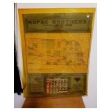 VINTAGE KOPAC BROTHERS CALENDAR
