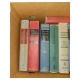 BOX OF READING MATERIAL VARIOUS GENRE