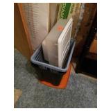 CLOTHES BASKETS, STORAGE CONTAINERS