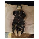 ANTIQUE PORCELAIN HEAD DOLL