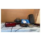 CASSETTE PLAYER, REWINDER, MINI BOOM BOX, DIGITAL