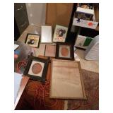 VINTAGE FRAMES, PICTURES AND MIRRORS