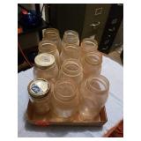 BOX OF QUART JARS