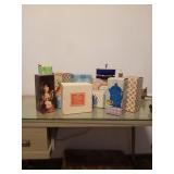 AVON BOTTLES MOST EMPTY IN ORIGINAL BOX