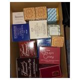 BOX OF AVON, SOME EMPTY