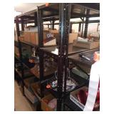 6 FT METAL SHELVES, 5 TIER, ITEMS ON SHELF NOT
