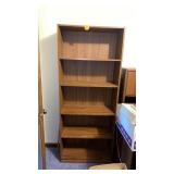 6 SHELF BOOK CASE WITH ADJUSTABLE SHELVING - 29