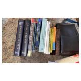 ASSORTMENT OF BOOKS, BIBLES, LITTLE WOMEN AND