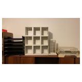 PLASTIC OFFICE PAPER HOLDERS ANS CD HOLDERS