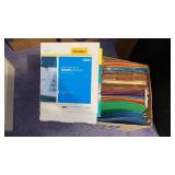 BIG BOX OF FILE ORGANIZERS AND MANY BOXES OF