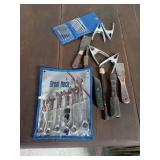 COMBINATION WRENCHES, MISC TOOLS