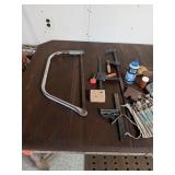 CLAMPS, BITS, SAW, MISC