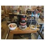 1 1/2 HORSEPOWER CRAFTSMAN ROUTER,  BITS AND
