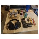 CORNER AND SPLICING CLAMP, PAINT BRUSHES, HEAD