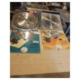 4 10" SAW BLADES