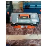 TOOL BOX WITH PLUMBING HARDWARE