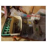 NAILS, SCREWS, BOLTS, MISCELLANOUS ITEMS