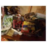 WEATHER STRIPPING,  MULTIMETER, PADLOCK, LEATHER