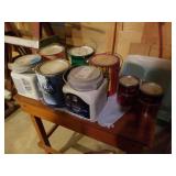 VARIOUS GALLONS OF PAINT