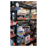 METAL SHELVING UNIT -  34 BY 64 IN-4 SHELVES
