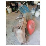 MOPED FRAME ONLY, NO MOTOR, MISSING ALL PARTS AND