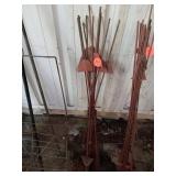 11 ELECRIC FENCE POSTS