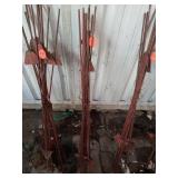 11 ELECTRIC FENCE POSTS