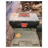 SMALL TOOL BOX WITH VARIOUS TOOLS