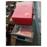 2 SMALL EMPTY TOOL CARRIERS