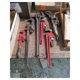 7 PIPE WRENCHES