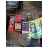 SPARK PLUGS AND MISC TRACTOR PARTS