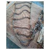 TIRE CHAINS, UNLNOWN SIZE