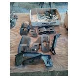 METAL IMPLEMENT PARTS, NUTS, BOLTS AND WASHERS