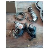 3 ELECTRIC DRILLS, UNTESTED