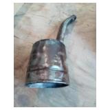 VINTAGR OIL FUNNEL,  CURVED