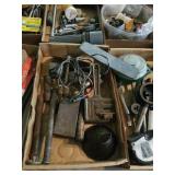 CHAIN SPLICE TOOL, HOE ENDS, HITCH PIN,