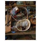 WASHERS, NUTS AND BOLTS,  MISCELLANOUS ITEMS