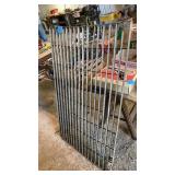 METAL GRATE -  27 BY 46 IN