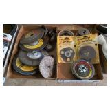 GRINDING WHEELS, - BRUSHES, MISC