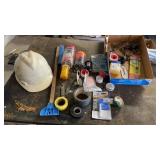 HARD HAT, OPENERS, TAPE , MISC
