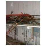 PILE OF USED COPPER WATER LINES AND MISC