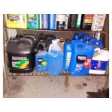 ANTIFREEZE, OIL, GEAR LUBRICANT, BRAKE FLUID,
