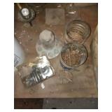 NAILS, BIRD FEEDER AND MISC HARDWARE