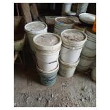 SEVERAL PLASTIC BUCKETS
