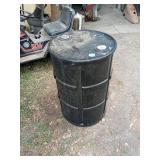 PLASTIC 55 GALLON DRUM