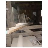 BARN SECTION WHICH INCLUDES METAL FURNACE 20 FT