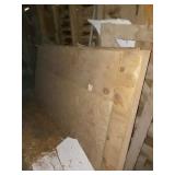 BARN SECTION INCLUDING EIGHT SHEETS OF PLYWOOD