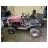 DYNAMARK RIDING MOWER,  AS IS