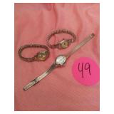 3 LADIES WATCHES